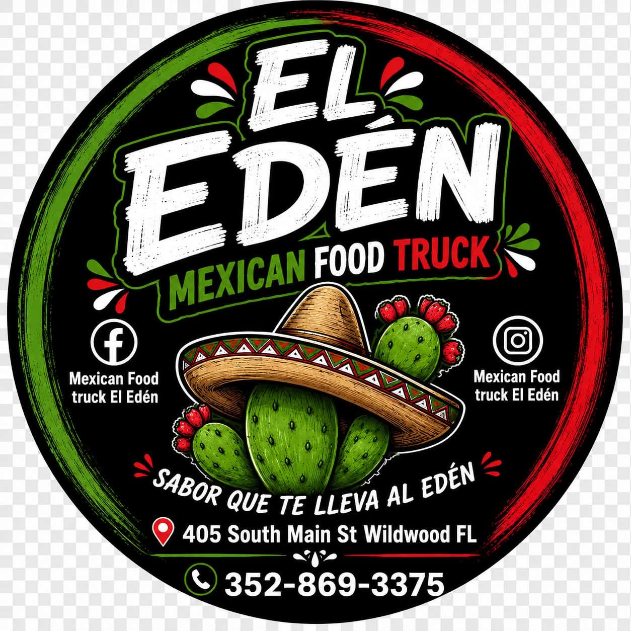 El Edén Mexican Food Truck logo