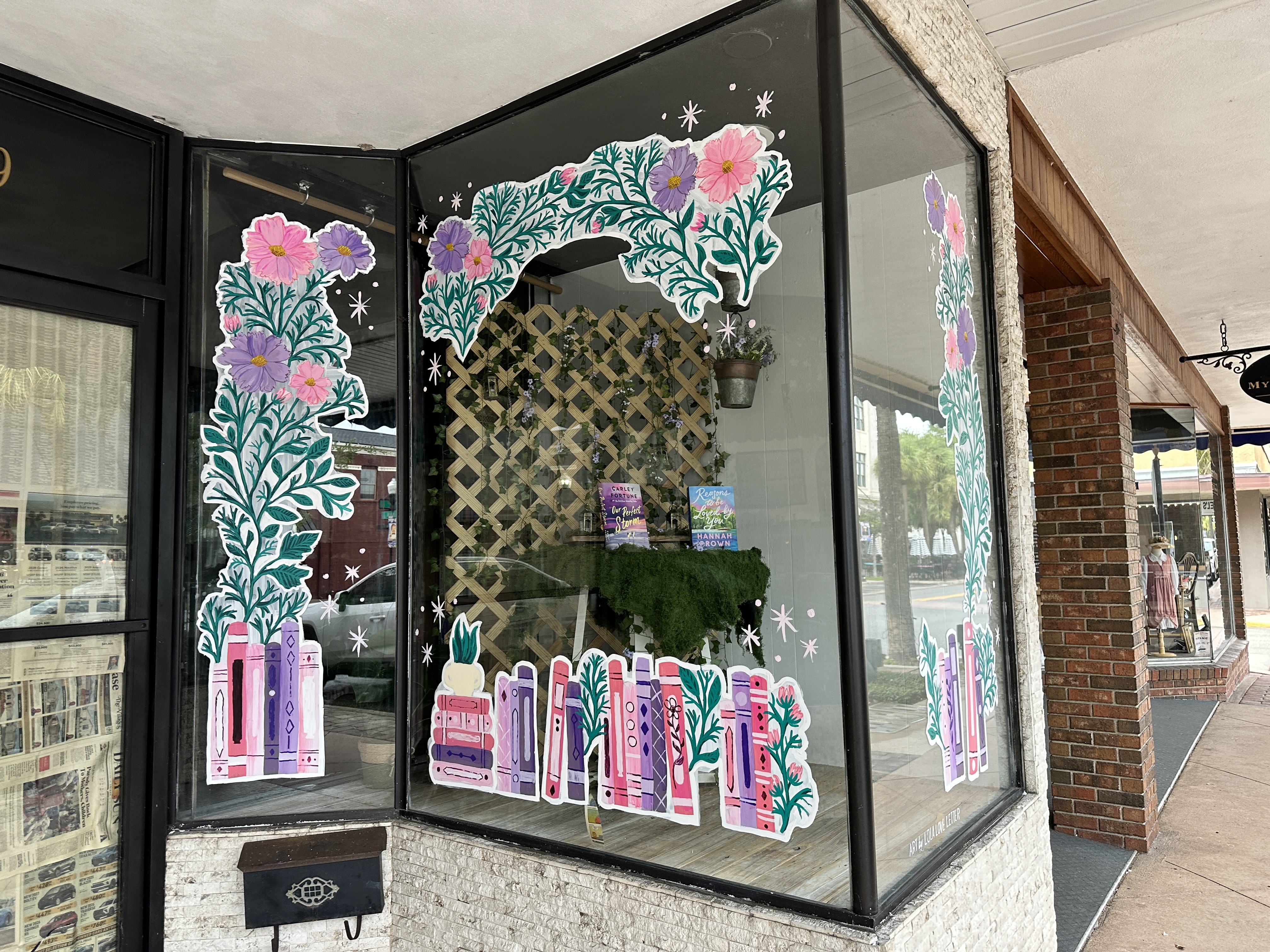 Lola Love Letter Window Mural