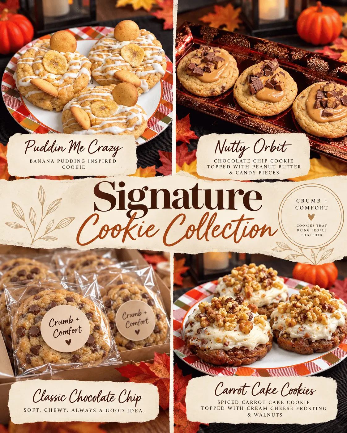 Crumb + Comfort Cakes and Cookies