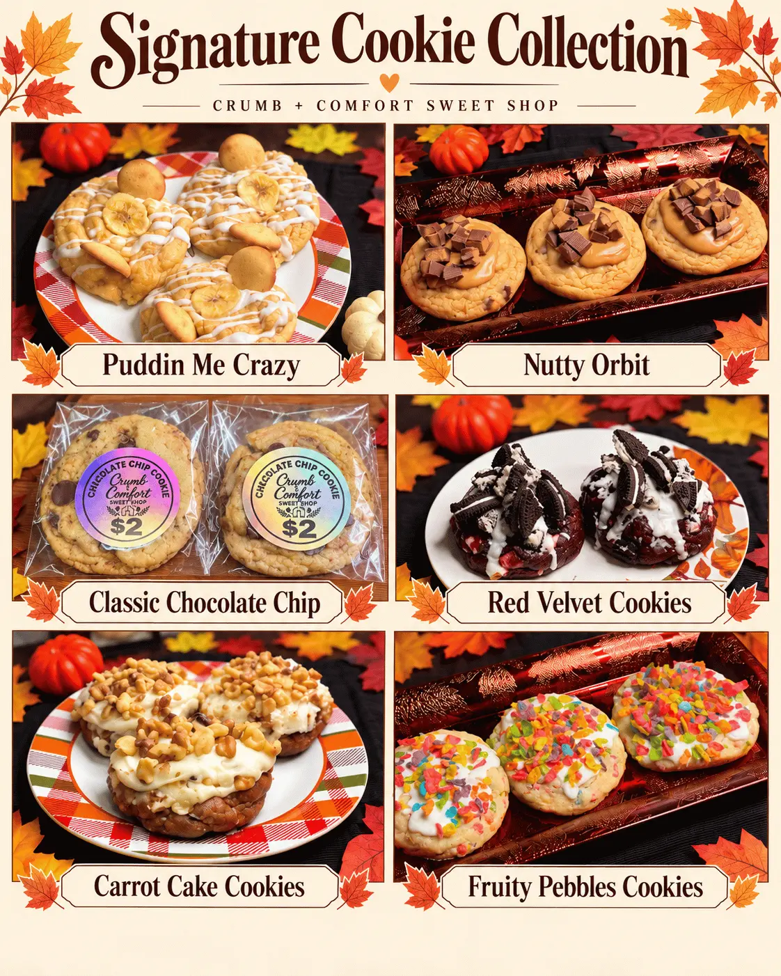 Crumb + Comfort Cakes and Cookies