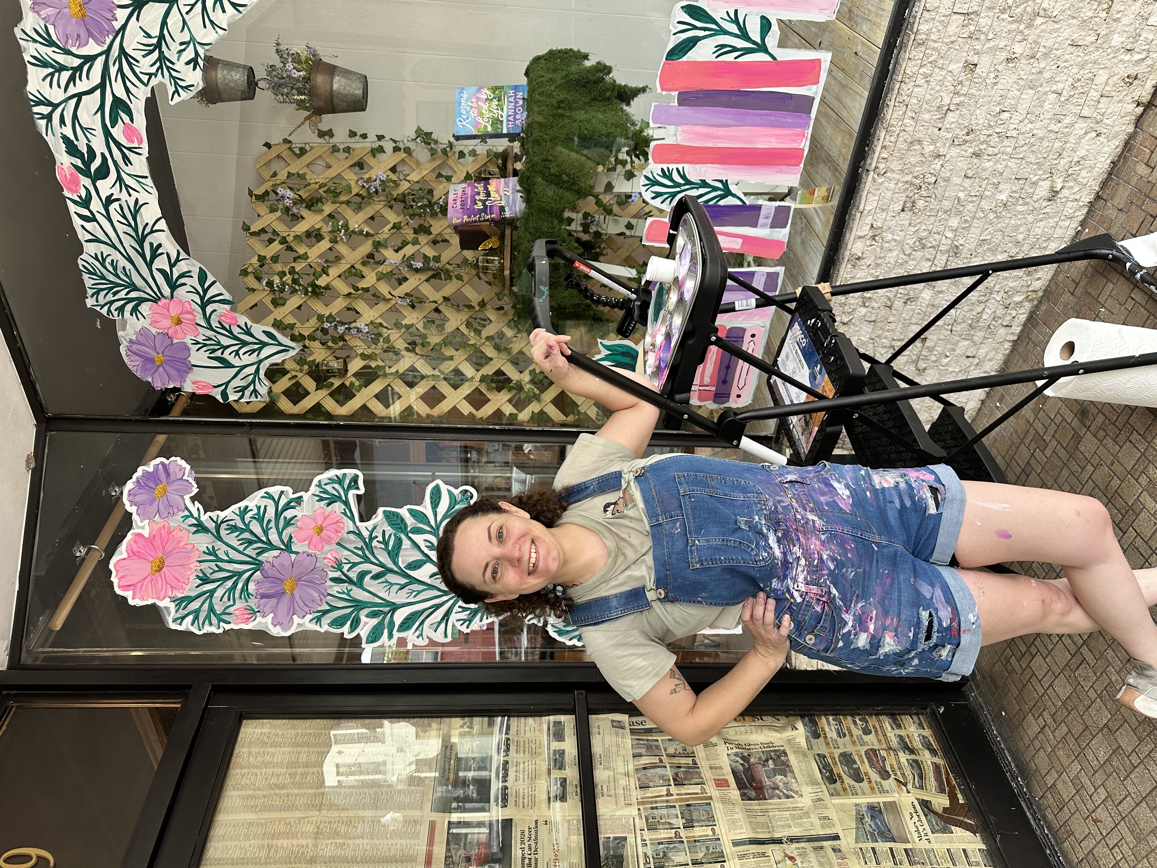 Lola Love Letter Window Mural